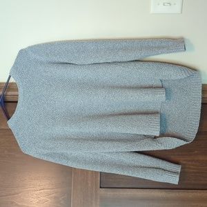 Pink Clover - Nickole Textured Sweater - Gray - Large